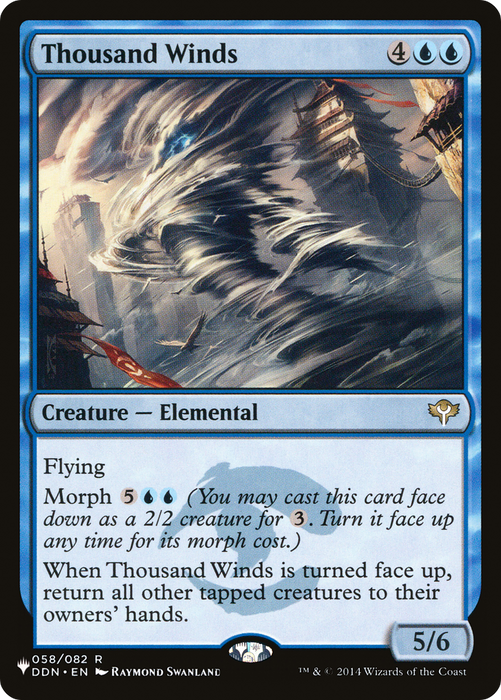 Thousand Winds (LIST-DDN-58) - rare