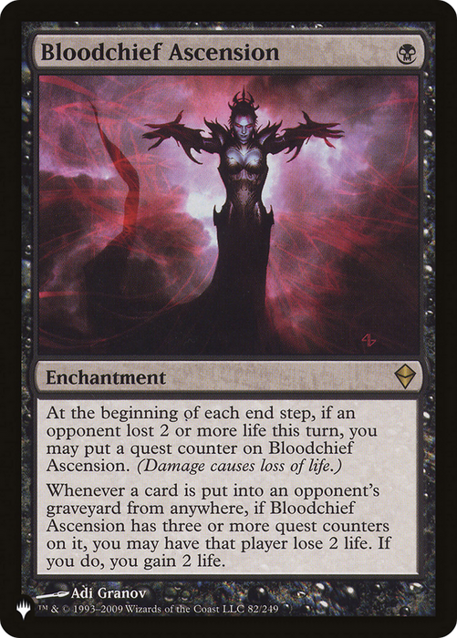 Bloodchief Ascension (LIST-ZEN-82) - rare