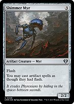 Shimmer Myr (CMM-409) - uncommon - Foil