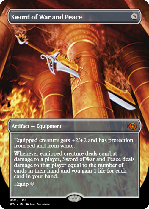 Sword of War and Peace (PRM-82846) - mythic - Foil