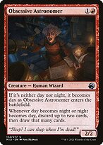 Obsessive Astronomer (MID-152) - uncommon - Foil