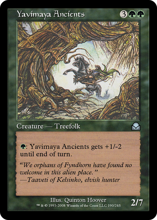 Yavimaya Ancients (ME2-190) - uncommon