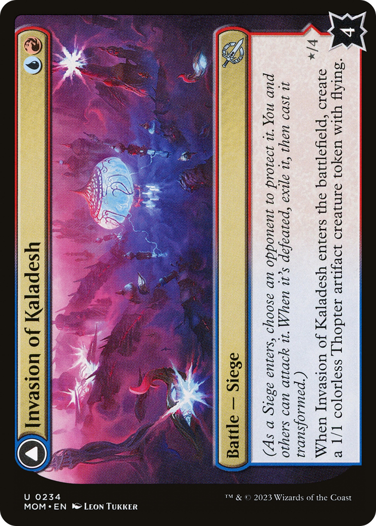Invasion of Kaladesh // Aetherwing, Golden-Scale Flagship (MOM-234) - uncommon