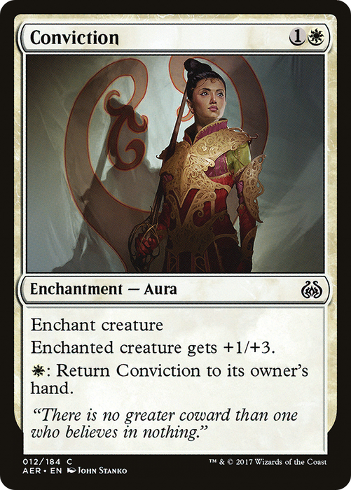 Conviction (AER-012) - common - Foil