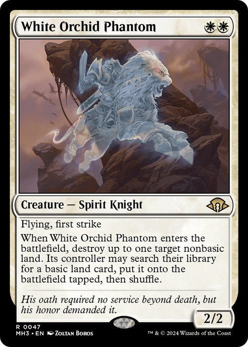 White Orchid Phantom (MH3-047) - rare