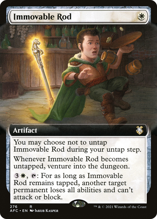 Immovable Rod (AFC-276) - rare: (Extended Art)