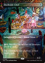 Dockside Chef (SLD-1629★) - rare (Borderless) - Foil