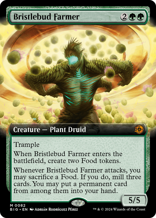 Bristlebud Farmer (BIG-082) - mythic: (Extended Art)
