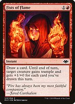 Fists of Flame (MH1-123) - common