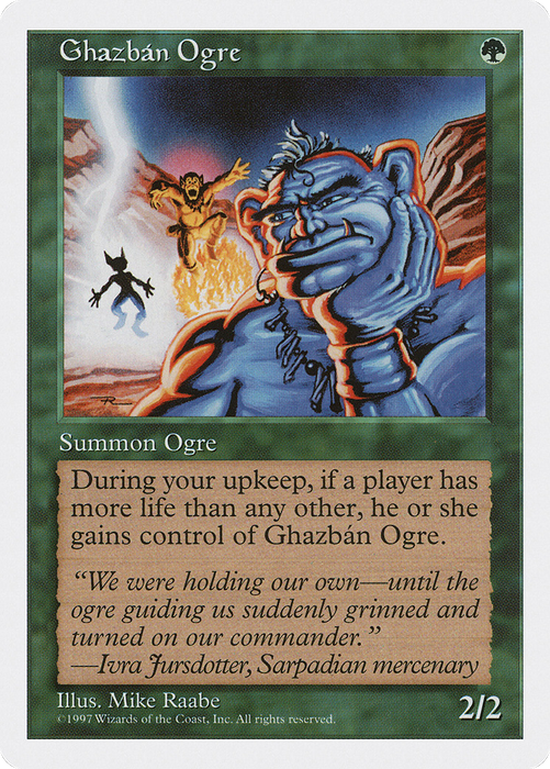 Ghazbán Ogre (5ED-298) - common