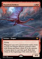 Manaform Hellkite (PRM-95395) - mythic