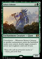 Nylea's Colossus (PZ2-70655) - rare: (enchantment) - Foil