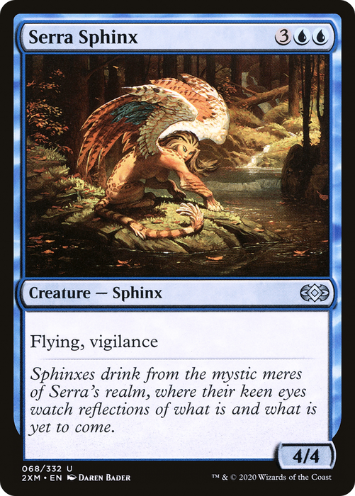 Serra Sphinx (2XM-068) - uncommon - Foil