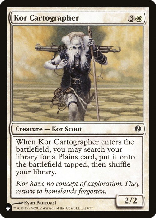 Kor Cartographer (LIST-DDI-13) - common