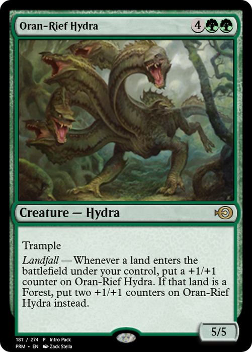 Oran-Rief Hydra (PRM-58251) - rare - Foil