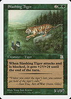 Slashing Tiger (PTK-145) - rare