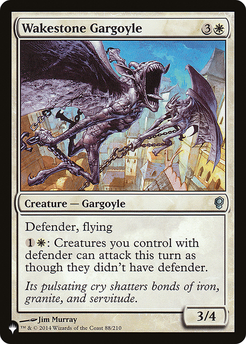 Wakestone Gargoyle (LIST-CNS-88) - uncommon