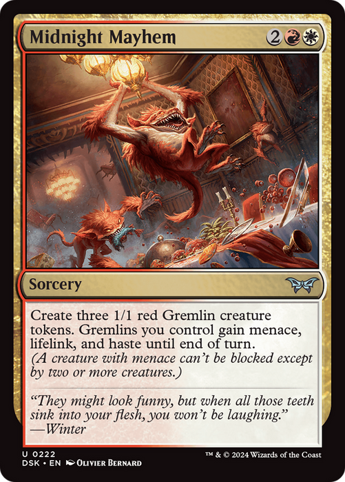 Midnight Mayhem (DSK-222) - uncommon - Foil