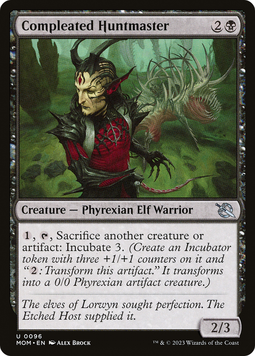 Compleated Huntmaster (MOM-096) - uncommon - Foil