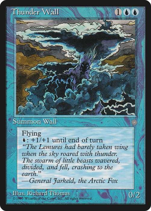 Thunder Wall (ICE-104) - uncommon