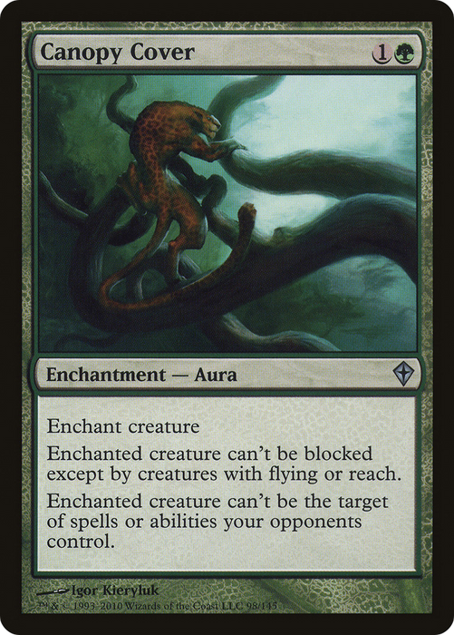 Canopy Cover (WWK-098) - uncommon - Foil