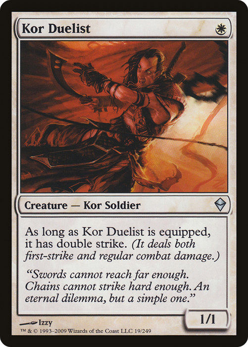 Kor Duelist (ZEN-019) - uncommon