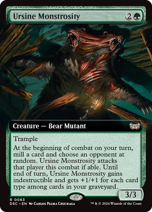 Ursine Monstrosity (DSC-063) - rare: (Extended Art)