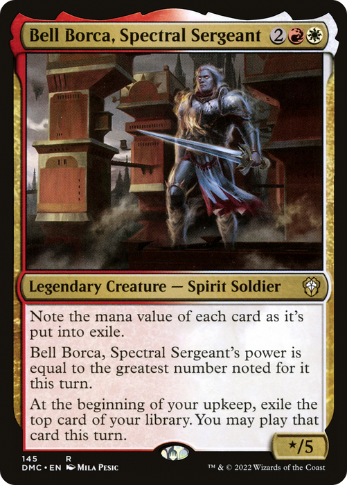 Bell Borca, Spectral Sergeant (DMC-145) - rare