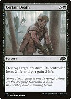 Certain Death (J22-386) - common