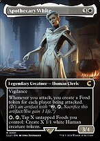 Apothecary White (CLU-001) - rare (Borderless)