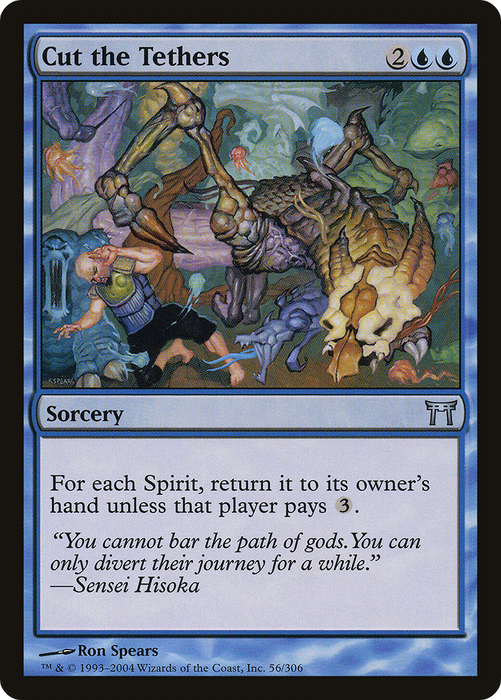 Cut the Tethers (CHK-056) - uncommon - Foil