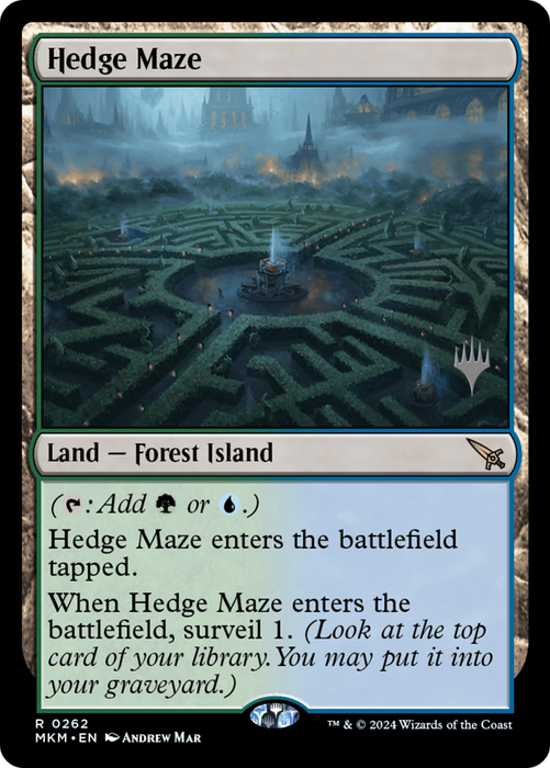 Hedge Maze (PPMKM-262P) - rare - Foil