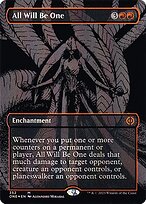 All Will Be One (ONE-352) - mythic (Borderless) - Foil