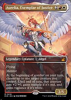 Aurelia, Exemplar of Justice (RVR-436) - mythic (Borderless)