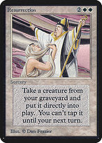 Resurrection (LEA-034) - uncommon