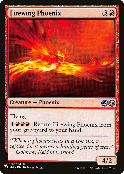 Firewing Phoenix (LIST-UMA-130) - uncommon