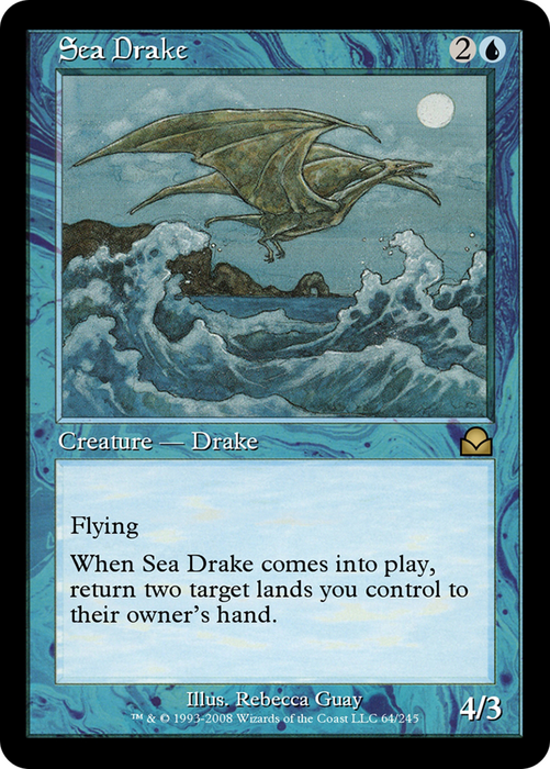 Sea Drake (ME2-064) - rare - Foil