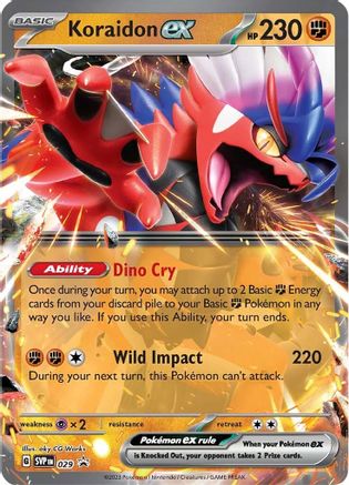 Koraidon ex (029) - SSVPC  - Promo - Holofoil