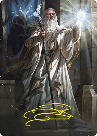 Gandalf the White // Gandalf the White (ALTR-003) - common (Borderless) - Foil