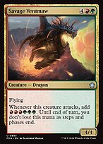 Savage Ventmaw (FDN-665) - uncommon