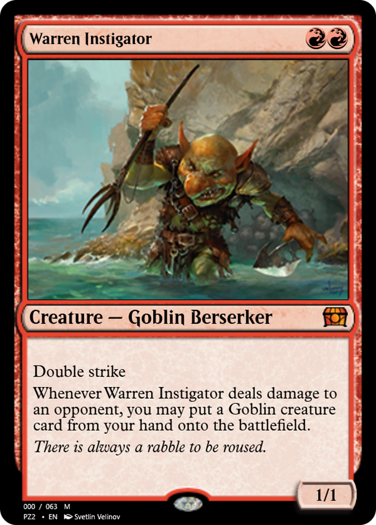 Warren Instigator (PZ2-65853) - mythic - Foil