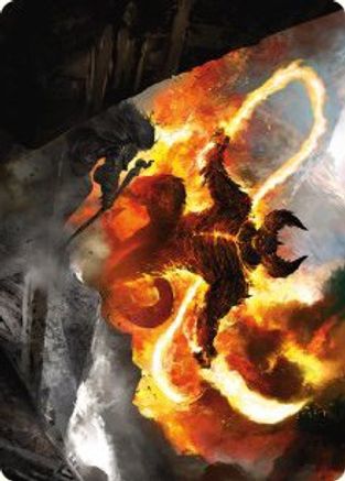 The Balrog, Flame of Udûn // The Balrog, Flame of Udûn (ASLTR-036) - common (Borderless)