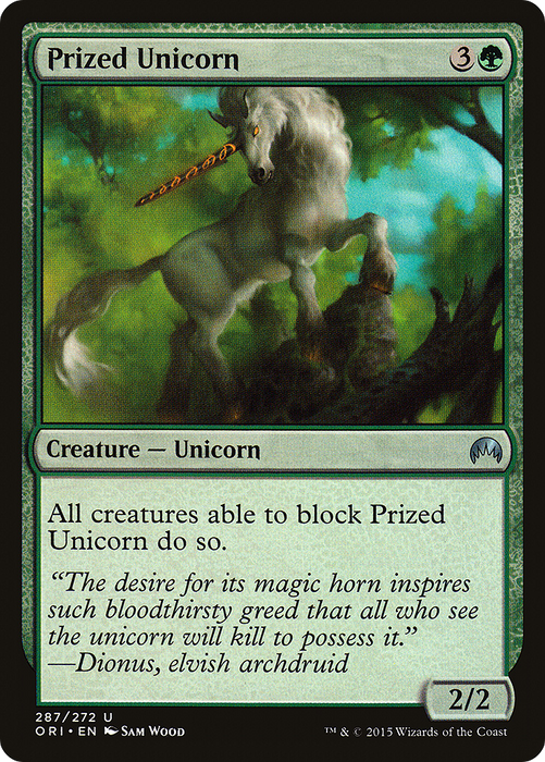 Prized Unicorn (ORI-287) - uncommon