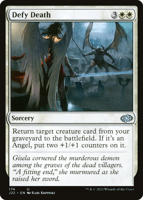 Defy Death (J22-174) - uncommon