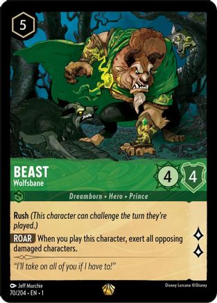 Beast - Wolfsbane (70/204) - Legendary - Cold Foil