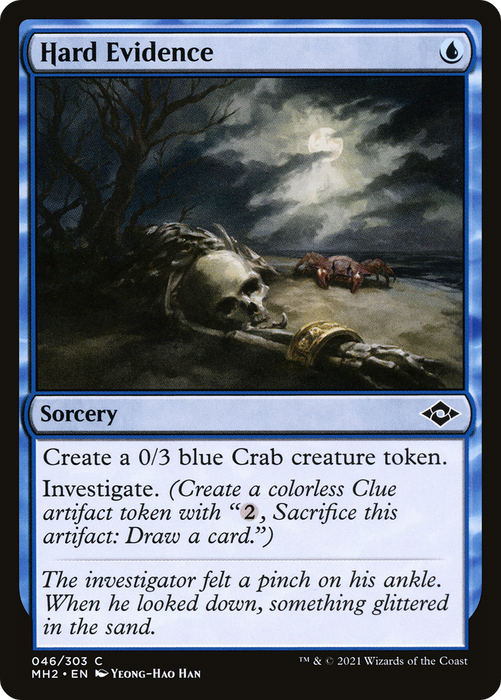 Hard Evidence (MH2-046) - common - Foil