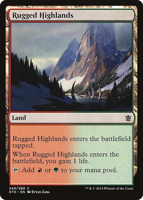 Rugged Highlands (KTK-240) - common