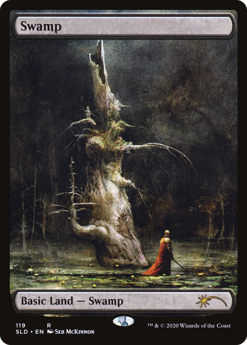 Swamp (SLD-119) - rare - Foil