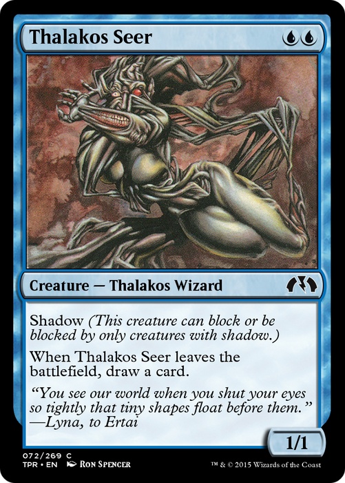 Thalakos Seer (TPR-072) - common - Foil