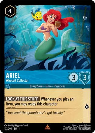 Ariel - Whoseit Collector (137/204) - Rare